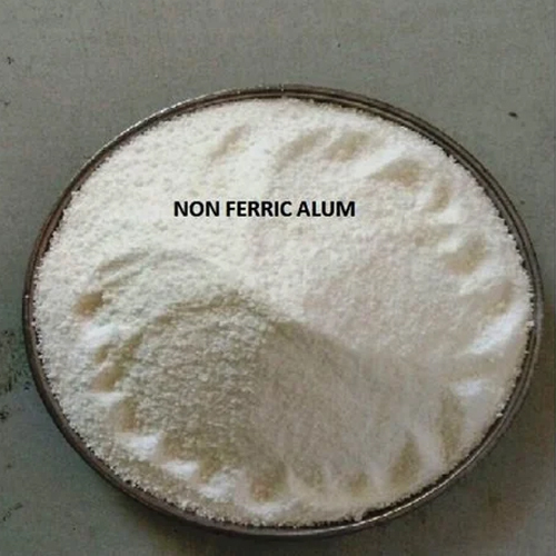 Non Ferric Alum Powder