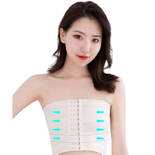 Ladies T-Shirts Inner Shapewear  Belt - Color: Off White