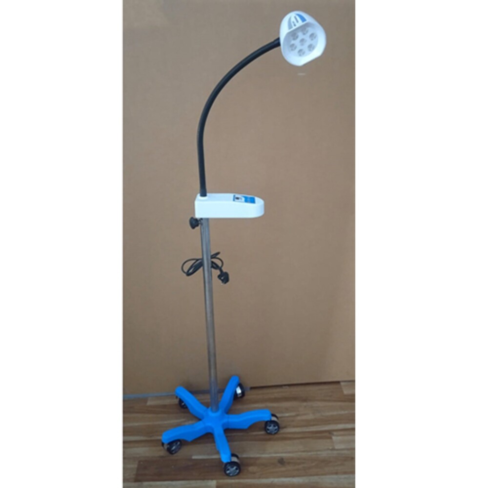 7W Floor Standing LED Examination Light - Durable PVC Material Energy-Efficient Design High-Quality Medical Illumination