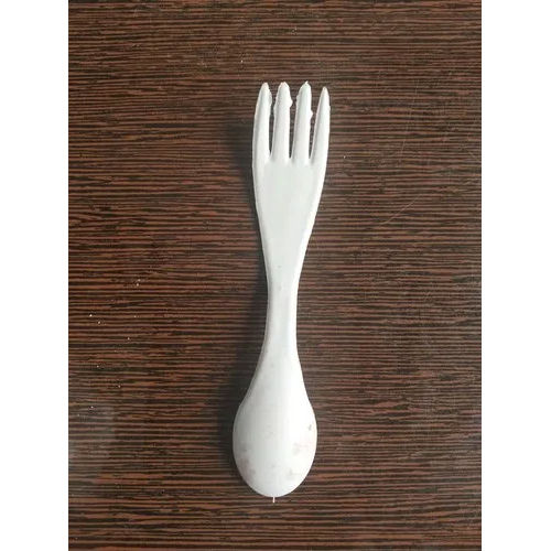 White Fork - Material: Plastic