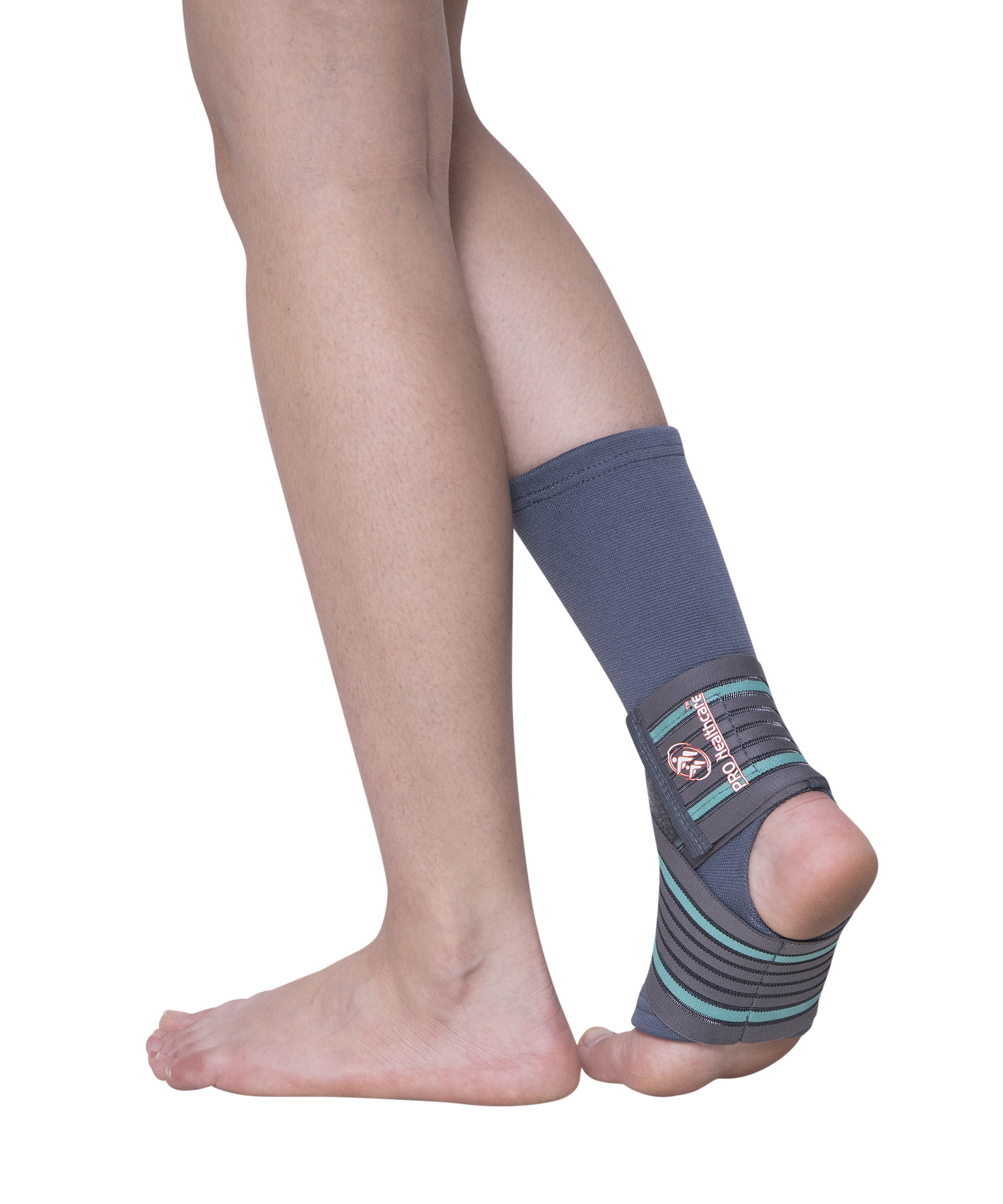 PRO Healthcare Ankle Support with Adjustable Elastic Strap for Ankle Pain Relief  Ankle Brace