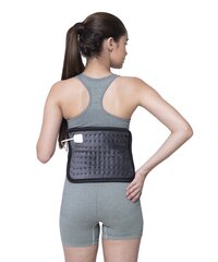 Lumbar Sacral Belt (ls Belt) - Soft Plush Fabric, Adjustable Size, User-friendly Controller | Versatile Pain Relief With Multiple Heat Settings