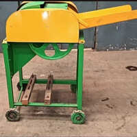 Chaff Cutter Motor Operated - Color: Yellow & Green