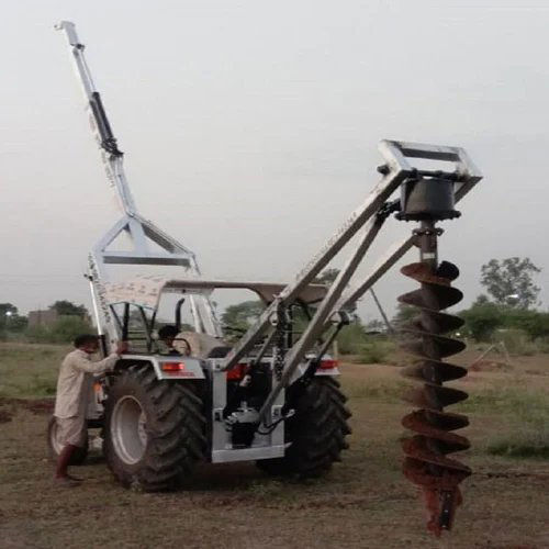 Earth Auger Tractor Operated