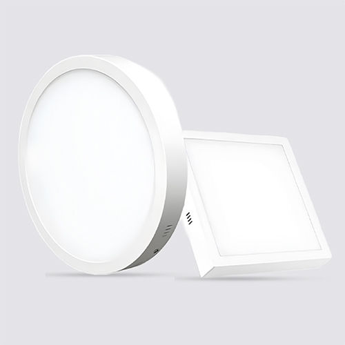 Metal Led Slim Surface Panel Light - Color: White