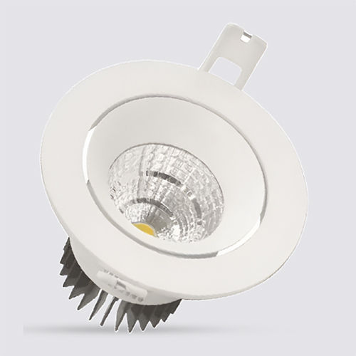 Pc Led Button Cob Light - Application: Indoor