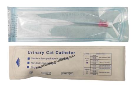 Cat Catheter With Stylet - Operating Type: Manual