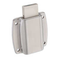 Cupboard Lock - High-security Polished Stainless Steel | Elegant Design, Easy Installation, 1-year Warranty