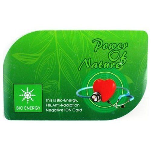 Bio Energy Card - Color: Green