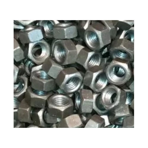 Forge Fitting Hex Nut - Color: Silver