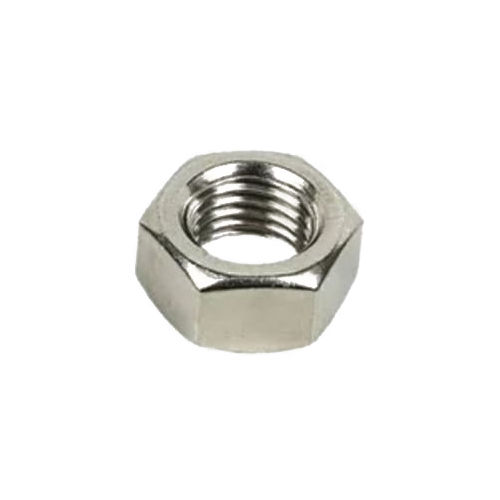 Hexagonal Zinc Plated Nut - Color: Silver