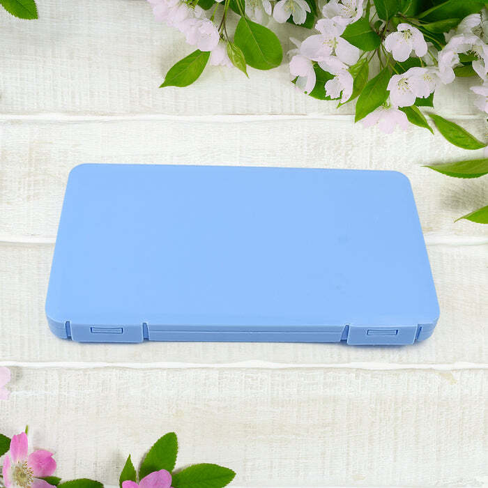 Plastic Multipurpose Compact Storage Box - Plastic, 6 Inch Size | Lightweight Utility Organizer For Face Masks, Jewelry, And Small Items, Perfect For Home, Office, School, Or Travel