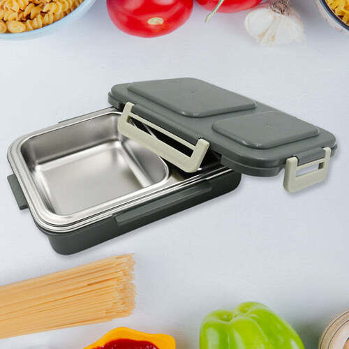 Inner Plate Reusable Microwave Freezer Safe Lunch Box