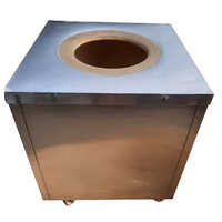 Stainless Steel Tandoor - Rectangular Shape, Electric Powered, Semi-automatic With Warranty | Perfect For Restaurant Cooking