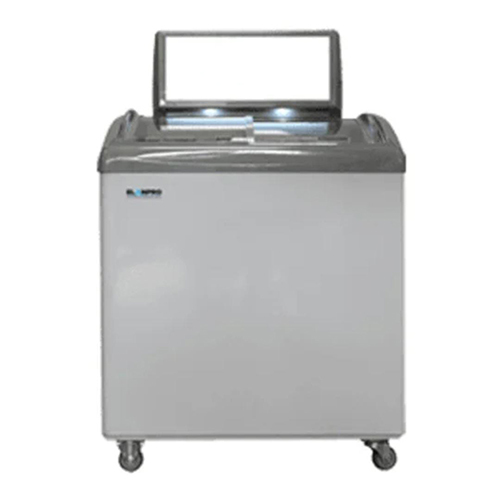 Ekg 215 Dpg-30000 Elanpro Glass Top Deep Freezer - Color: Silver