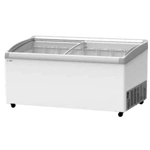 Ekg 626 Dpg-80000 Elanpro Glass Top Deep Freezer - Color: Silver