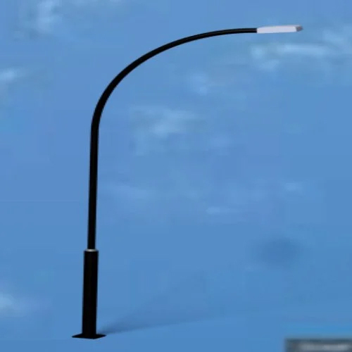 Decorative Bend Pole - Color: As Per Requirement