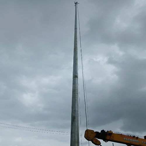High Mast Lighting Pole - Color: As Per Requirement