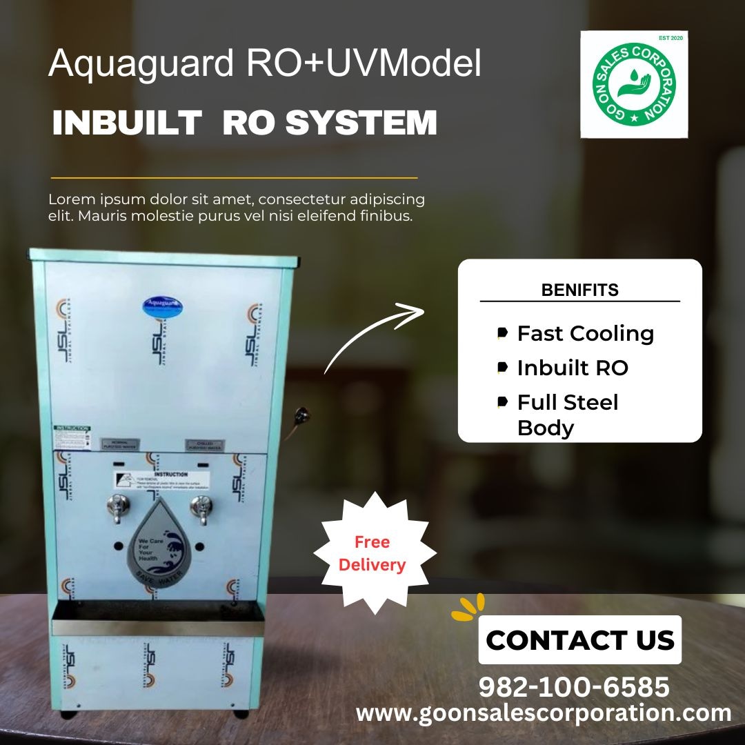 Aqugauard Pure chill 80 SSro+UV water purifier