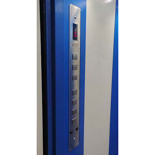 Sliding Door Lift Operating Panel - Color: Blue