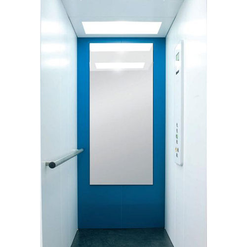 Automatic Glass Door Passenger Cabin - Color: Blue