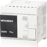 Fx3s-20mr/ds Mitsubishi Plc - 24v Power Supply, 12 Digital Inputs, 8 Relay Outputs, 16k Step Program Memory, Ip10 Protection Class, Expandable I/o