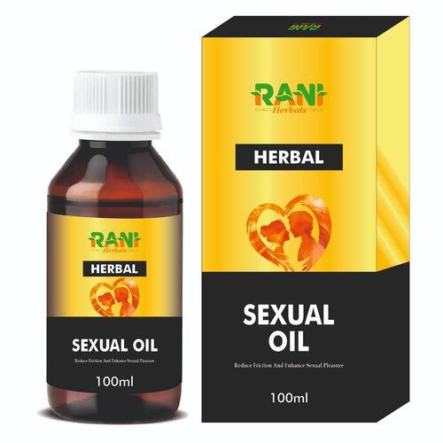 Herbal Sexual Health Oil - Age Group: For Adults