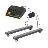 Digital Bar Scale - Mild Steel, Capacity Range 300-3000 Kg | Clear Led Monitor, 12-month Warranty, Compact Design