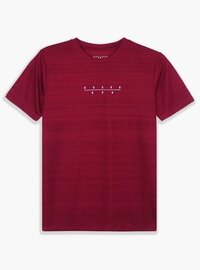 Roxor Mens Dry Fit T-shirt - Cotton Blend, M L Xl Xxl Sizes, Maroon Color | Ideal For Active Wear And Everyday Comfort