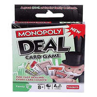 Monopoly Deal Card Game - High Quality Paper Material, 8l X 5w Centimeter Cards, Multicolor Design | Fast-paced 15-minute Gameplay, Strategic Property Swapping, 2 To 5 Players
