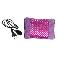 Electric Pain Relief Heating Pad For Joint Pain - Polyester & Silicon Material, 8x8 Inches , Multicolor Design For Lower Back Comfort