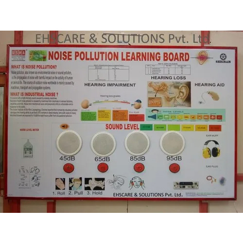 Noise Pollution Learning Board - Color: Multicolor