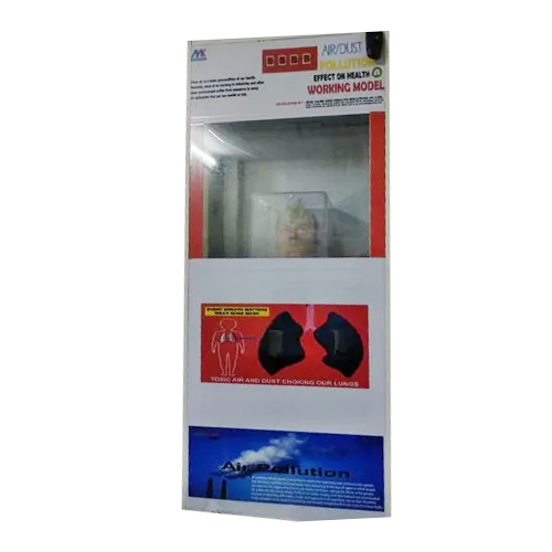 Air Pollution Effect Learning Model Board - Material: Pvc/ Aluminum