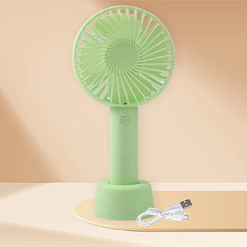 Portable Rechargeable Mini Fan With Usb - Blade Material: Plastic