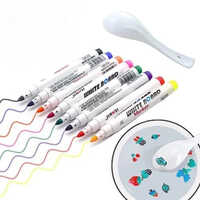 12 Pcs Magical Ink Floating Pen - Color: Multicolor