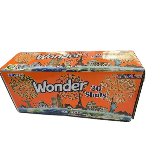 30 Shots Wonder Colorful Cracker - Ceramic Type: Earthenware / Stoneware