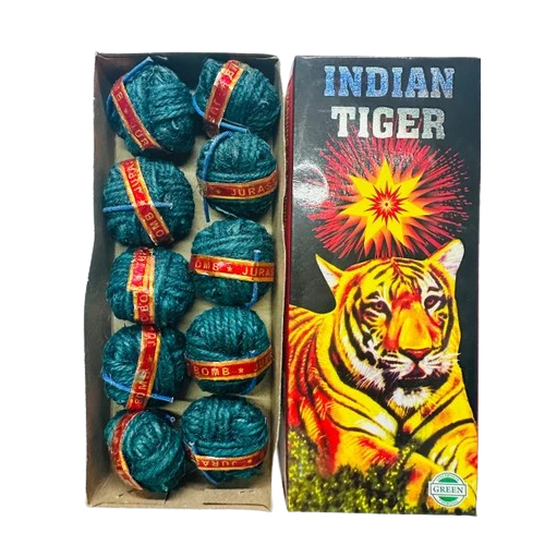 Indian Tiger Atom Cracker - Ceramic Type: Earthenware / Stoneware