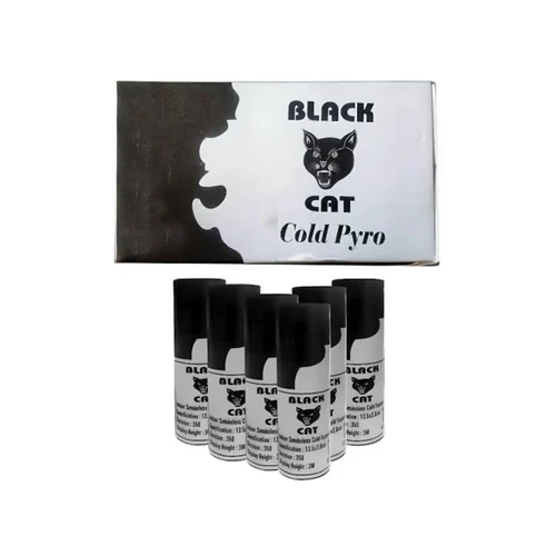 Cold Pyro Black Cat Cold Fireworks - Ceramic Type: Earthenware / Stoneware