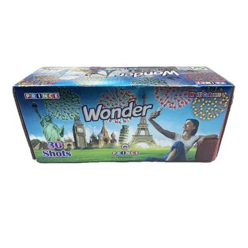 Multicolour 30 Shot Wonder Crackers - Ceramic Type: Earthenware / Stoneware