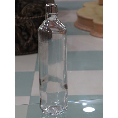 Hexa Glass Bottle - Color: Transparent