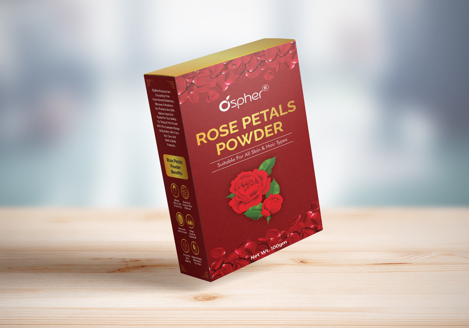 ROSE PETAL POWDER