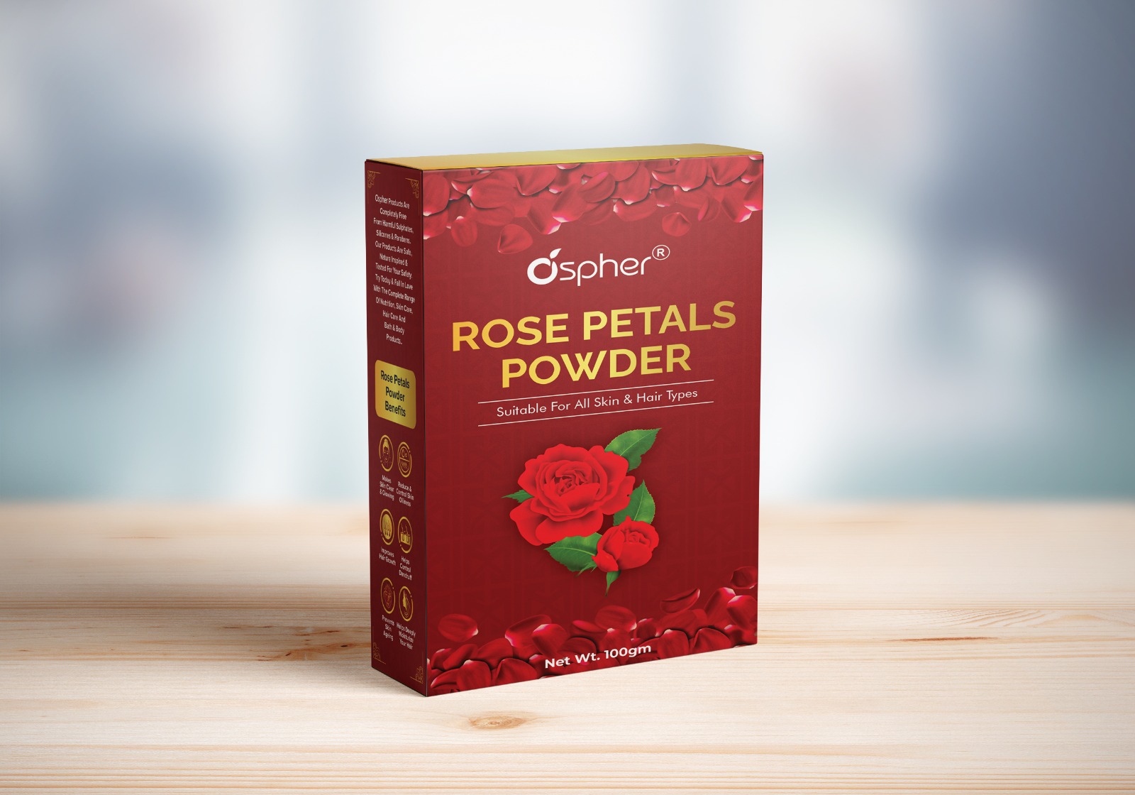 ROSE PETAL POWDER