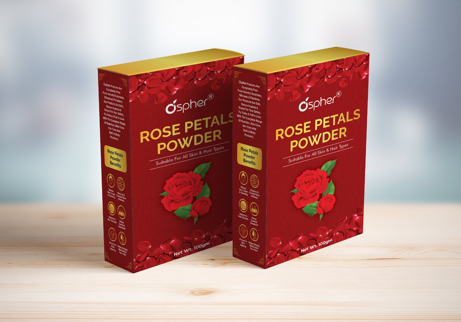 ROSE PETAL POWDER