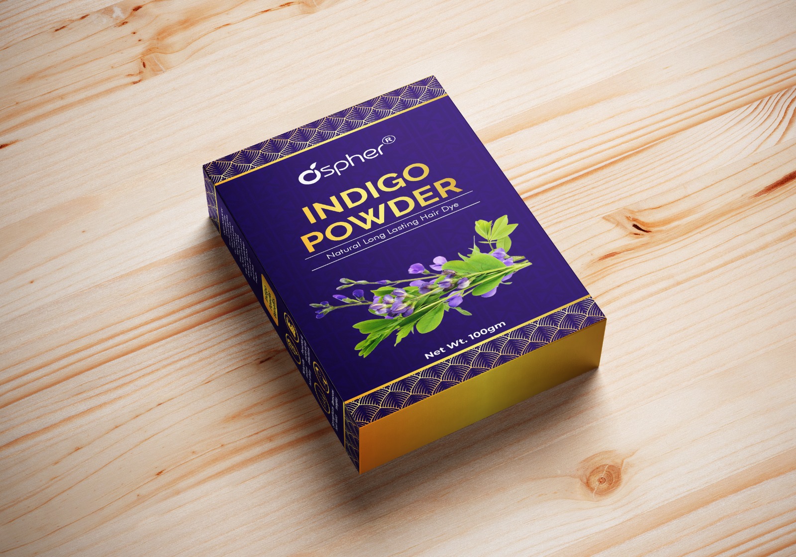 Indigo Powder - Herbal Hair Care Solution | Natural, Chemical-free Hair Dye For All, Brightens Complexion, 3-year Shelf Life
