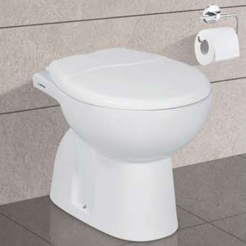 Concealed Round Ewc Two Piece Water Closet - Color: White