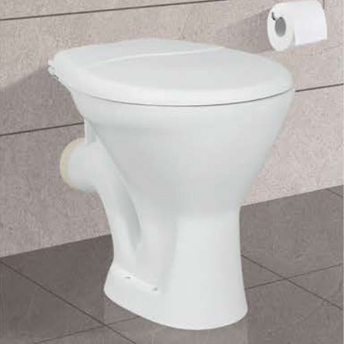 Ewc P-Trap Wall Hung And Water Closet - Color: White