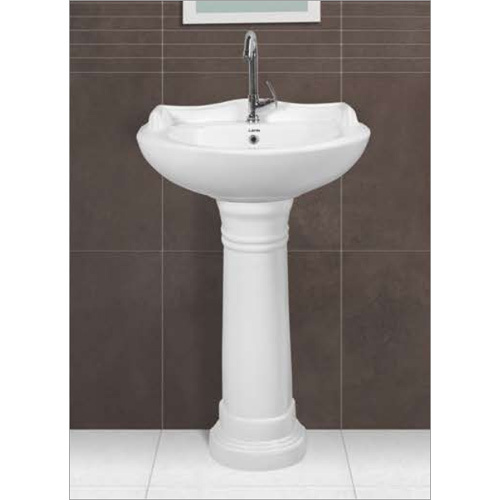 23x17 Inch Pedestal Wash Basin