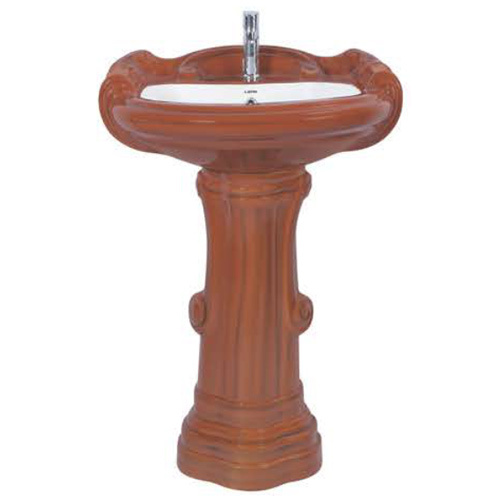 409 Big Sterling Designer Pedestal Wash Basin