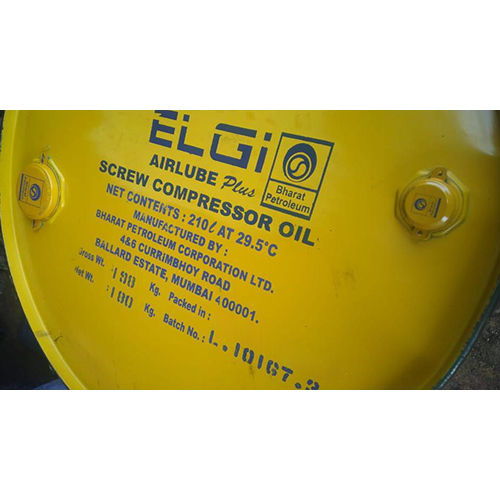 Screw Compressor Oil - Application: Industrial