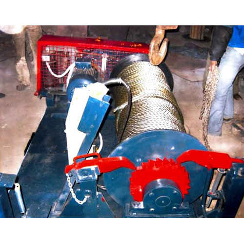 Power Winch - Color: Silver